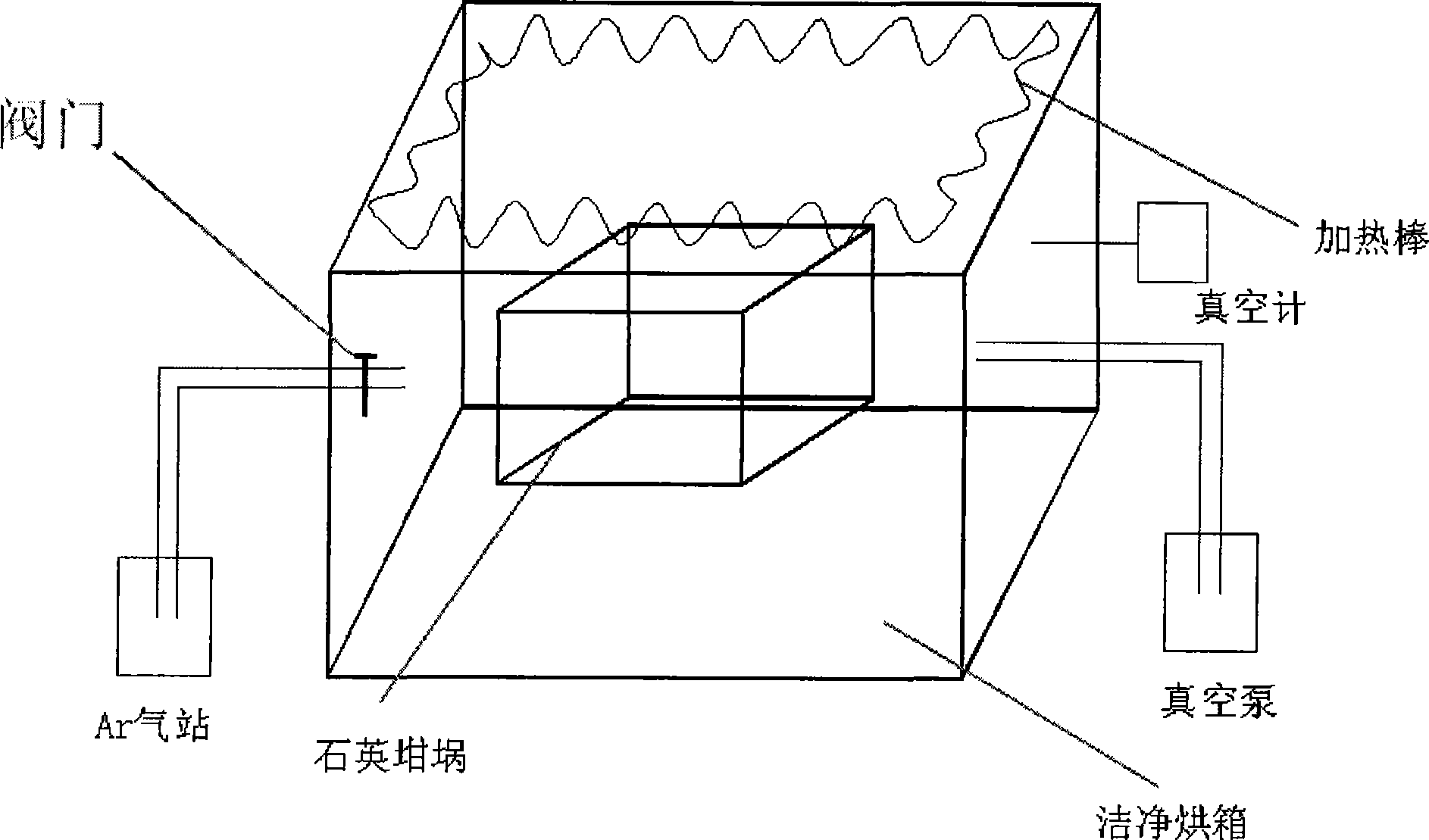 Silicon nitride spray finishing method for quartz crucible for polysilicon solar battery casting ingot