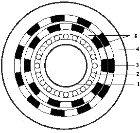 Magnetic field analysis method for designing eccentric magnetic force gear and based on analytical method