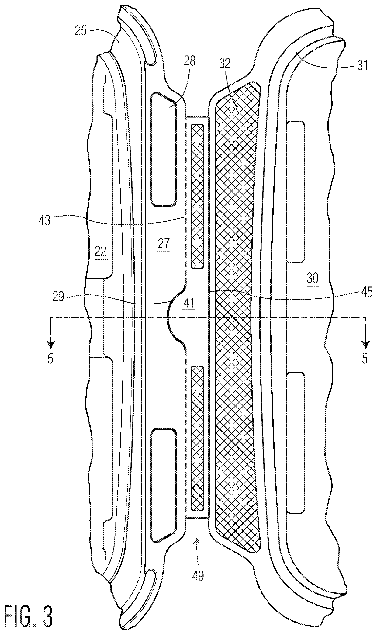 Plastic container with tamper-evident closing system