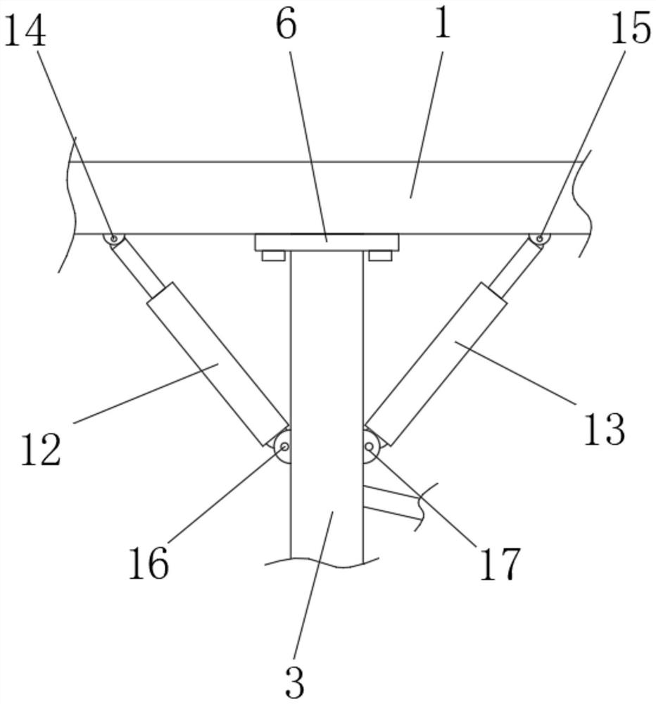 Tunnel hanging bracket for coal mine overhead man-riding device