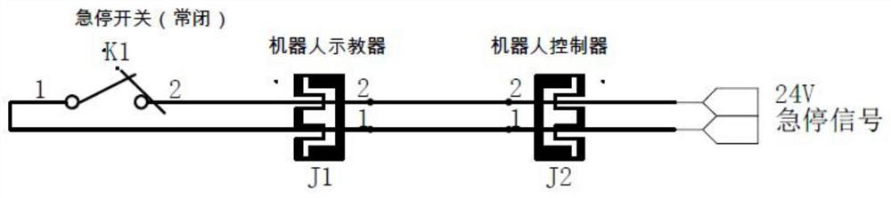 A hot-swappable circuit for an industrial robot teaching device and its control method