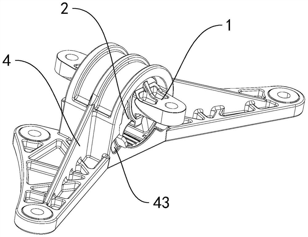 Gearbox suspension bushing