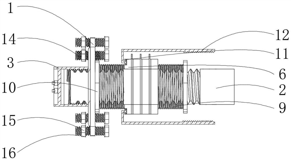 Wind driven generator electricity-taking slip ring