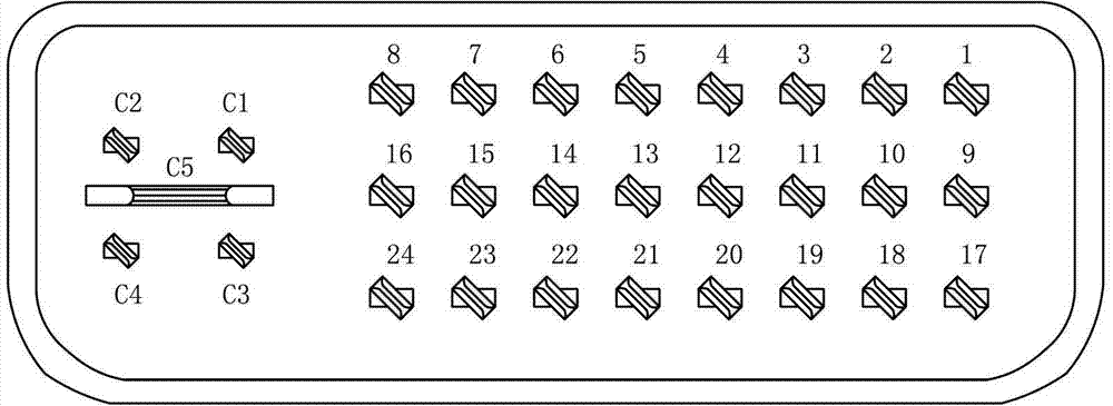 Digital video interactive (DVI) signal receiver of three-dimensional (3D) light-emitting diode (LED) display screen, and working method of DVI signal receiver