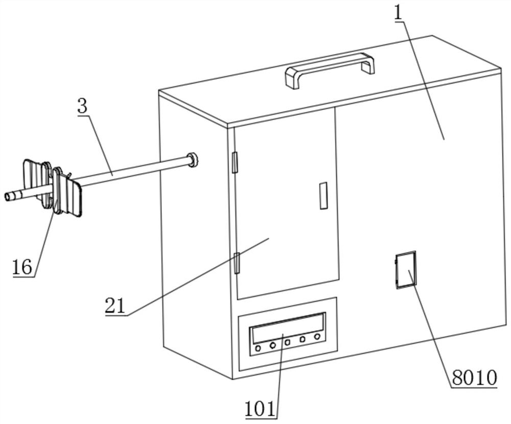 Drainage device for intensive care medicine department and drainage liquid color recognition system