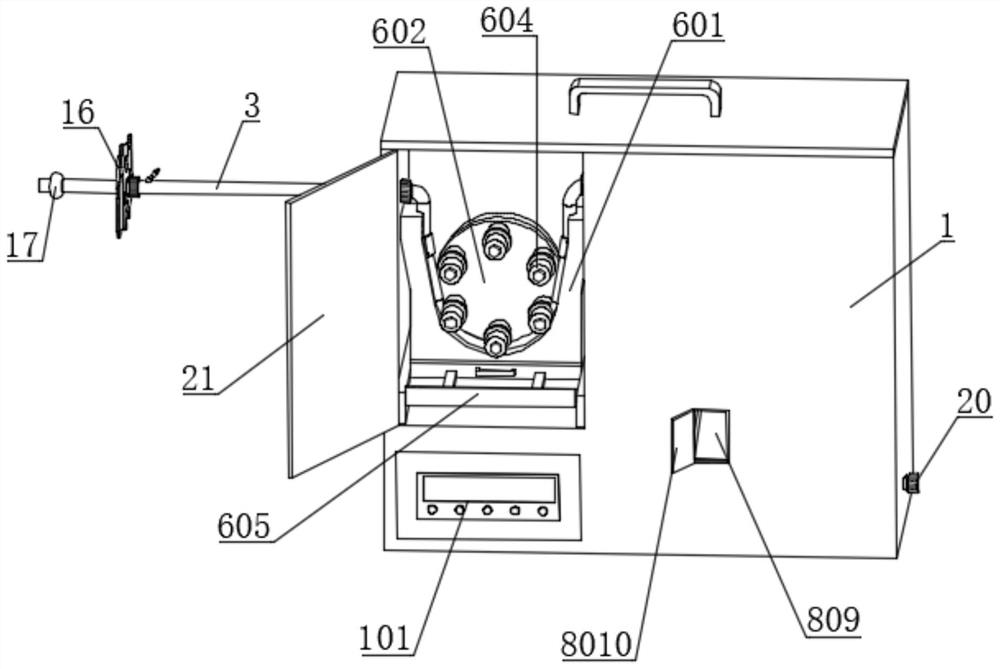 Drainage device for intensive care medicine department and drainage liquid color recognition system