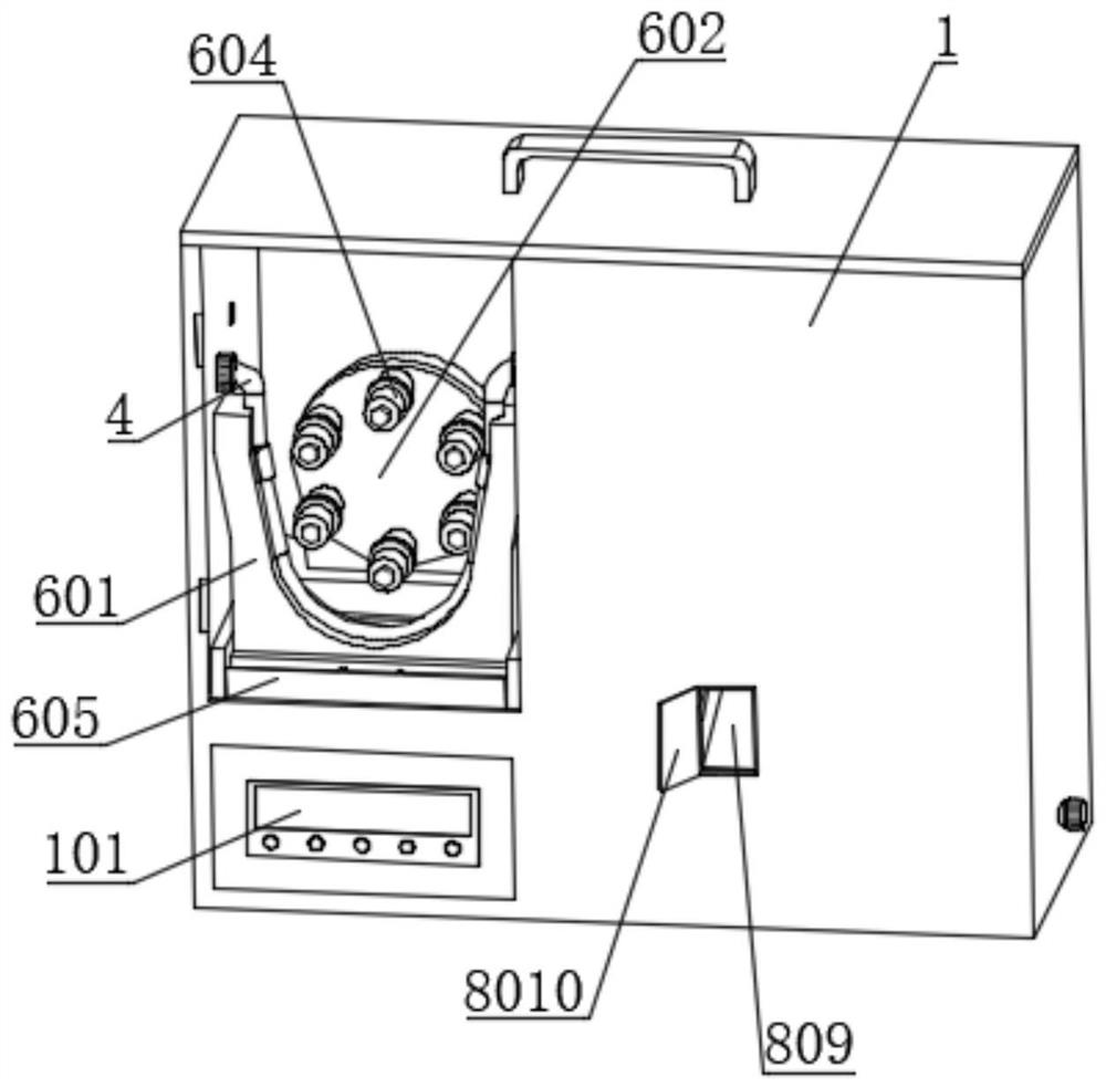 Drainage device for intensive care medicine department and drainage liquid color recognition system