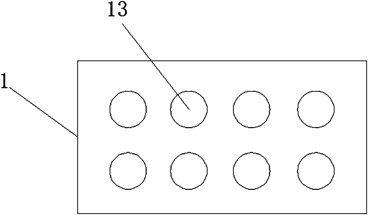 Convenient-to-move hanging rack