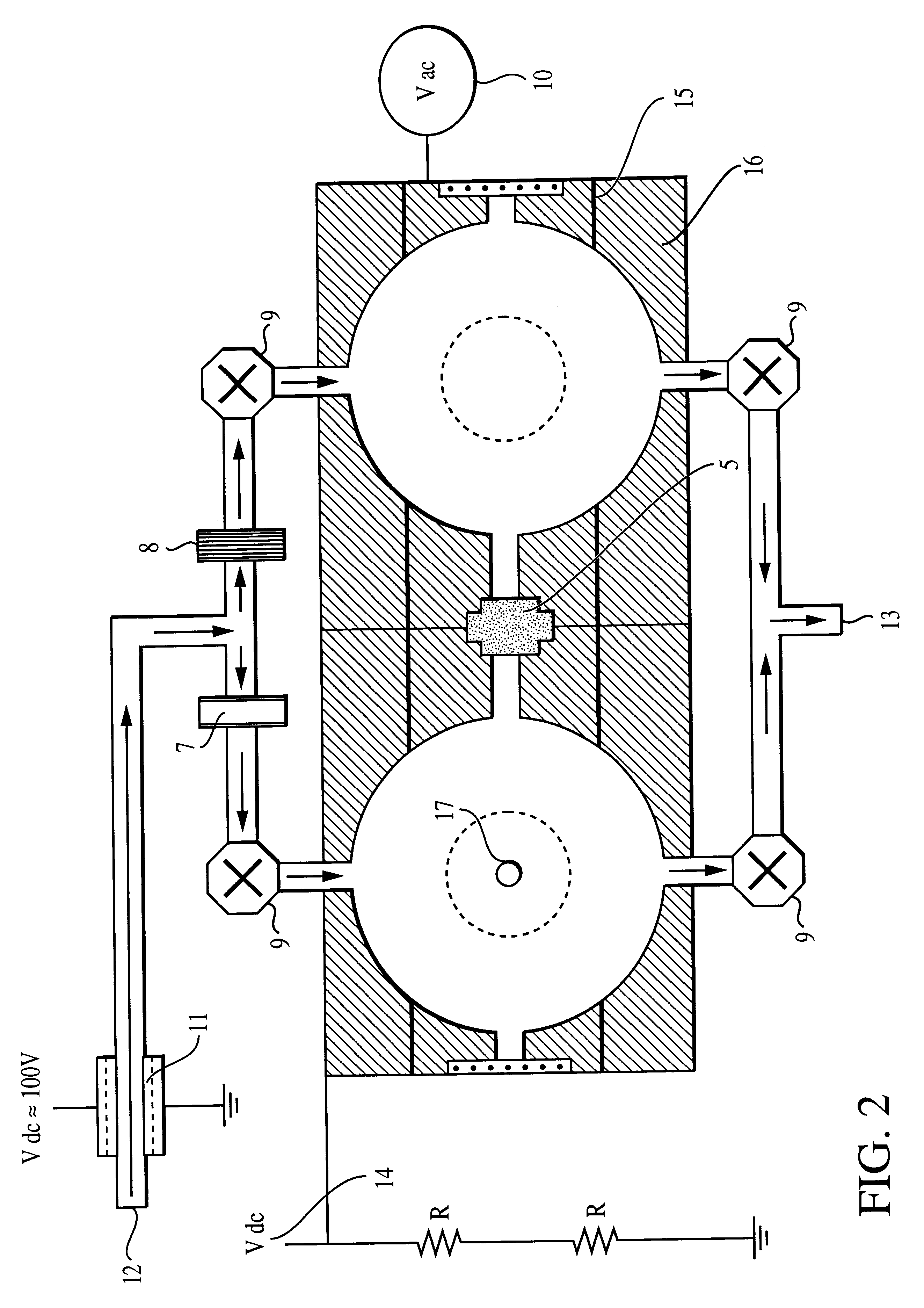 Single particle caloric absorption spectrometer