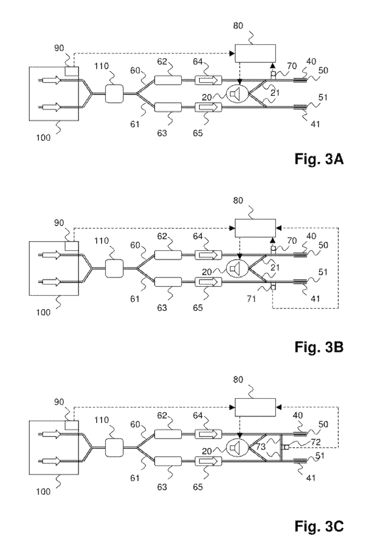 System for influencing exhaust noise in a multi-flow exhaust system