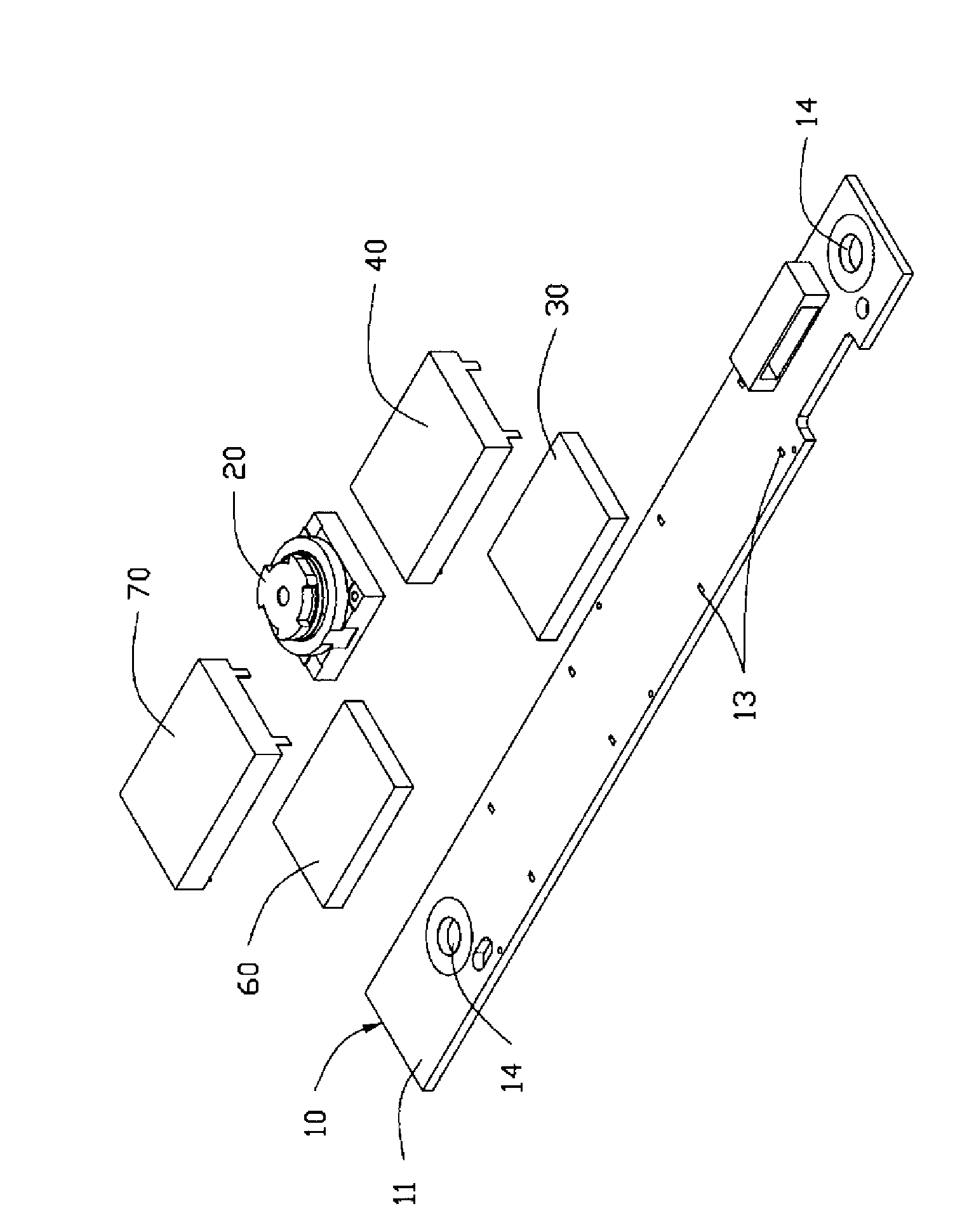 Camera module and electronic product employing camera module