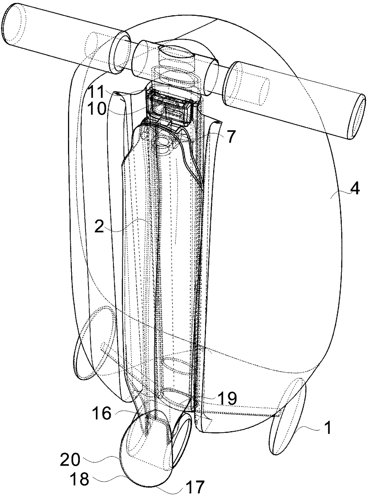 folding bike bag