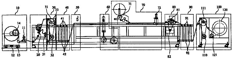 Apparatus making dotted cutting line for wrapping paper