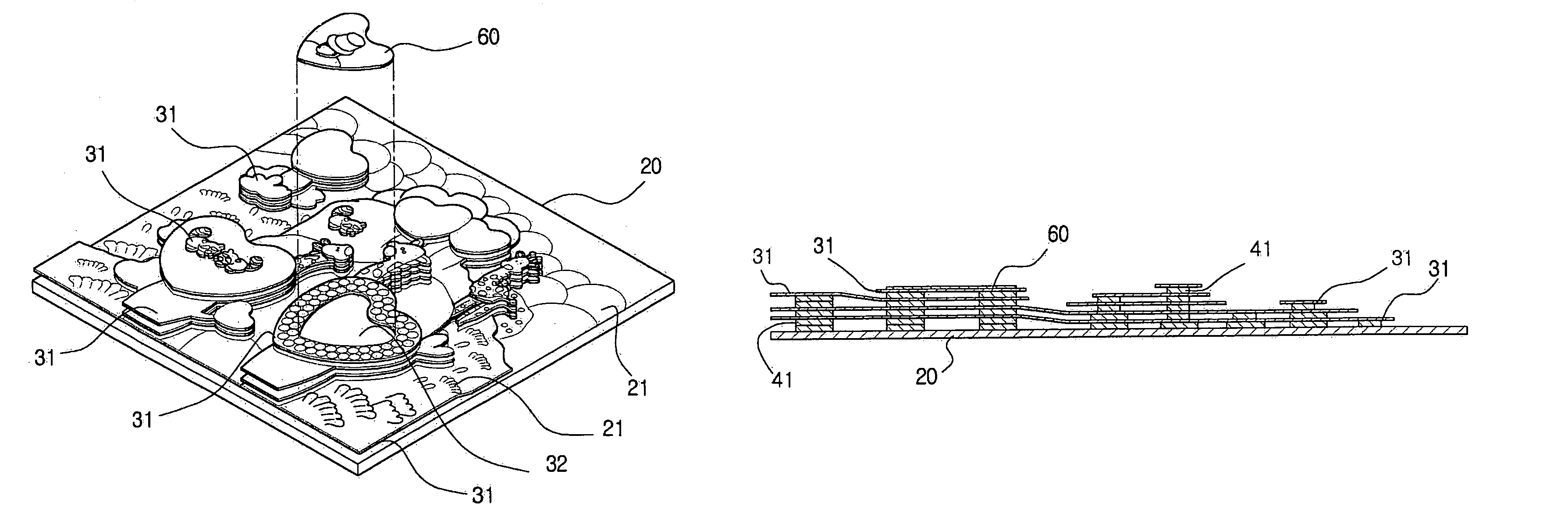 Adornment for photograph or picture display and method of manufacturing the same