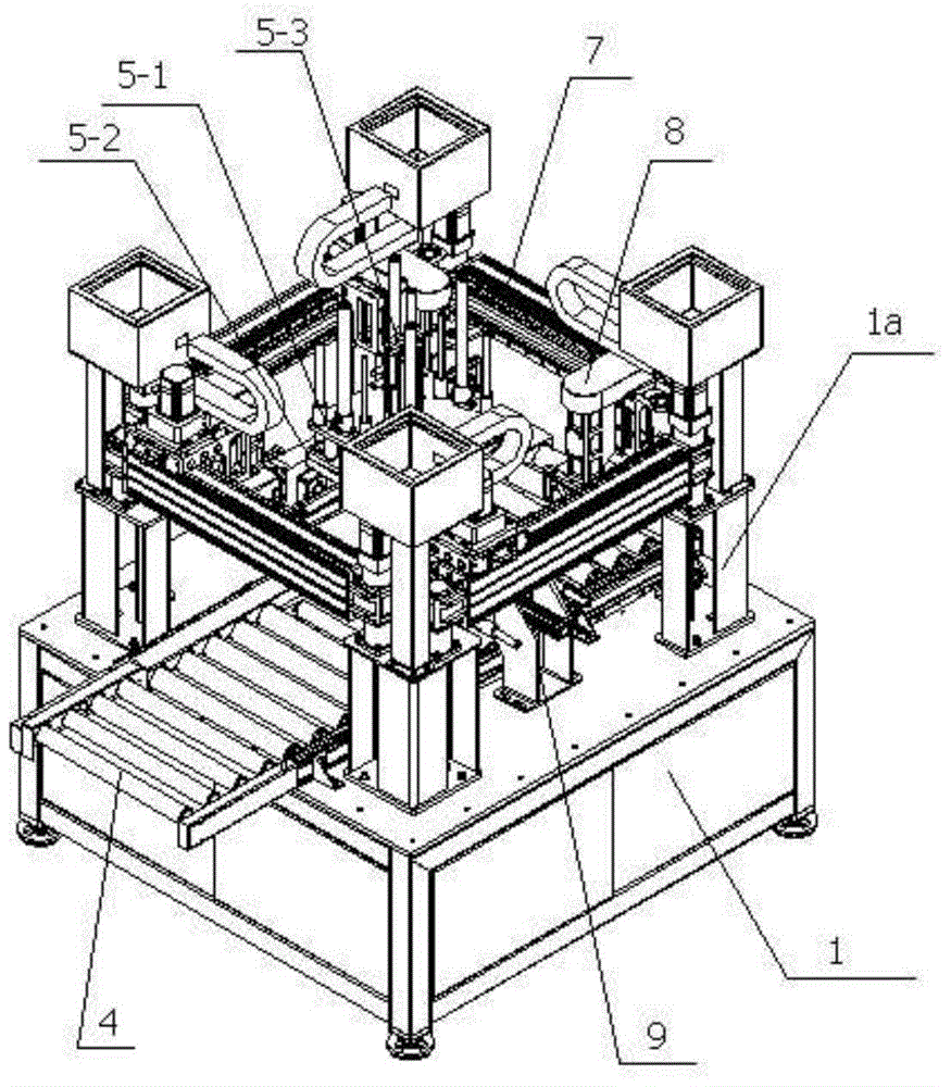 Automatic case unpacking machine