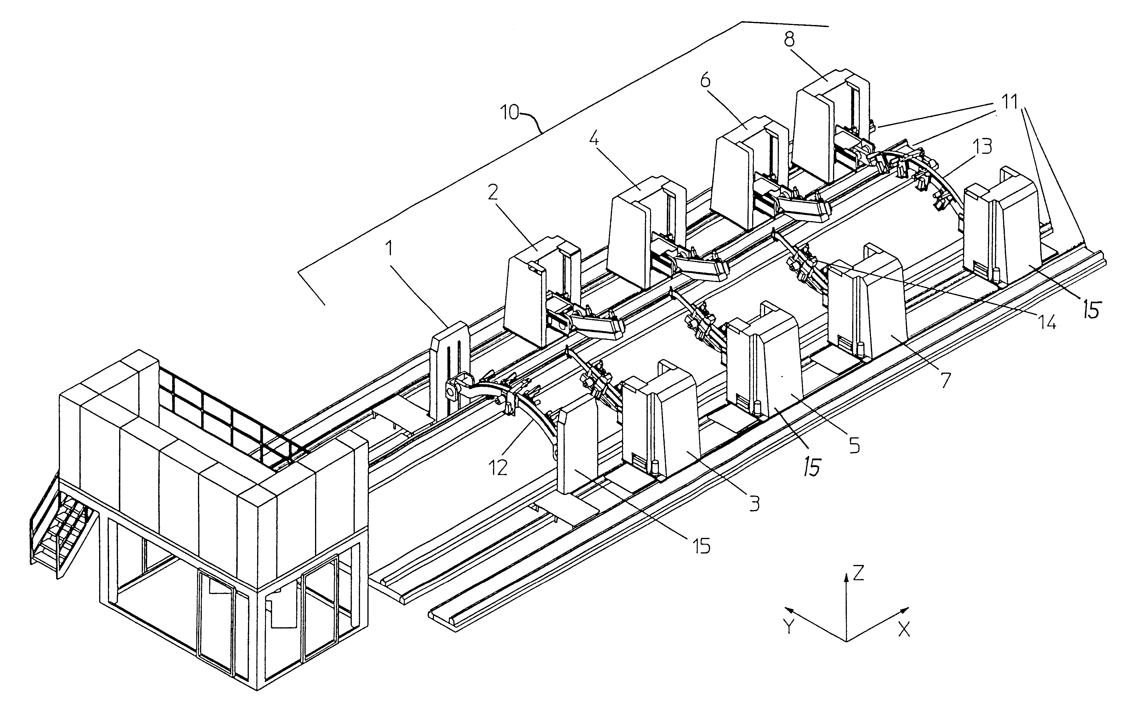 Versatile adaptable holding apparatus for holding large format workpieces and method