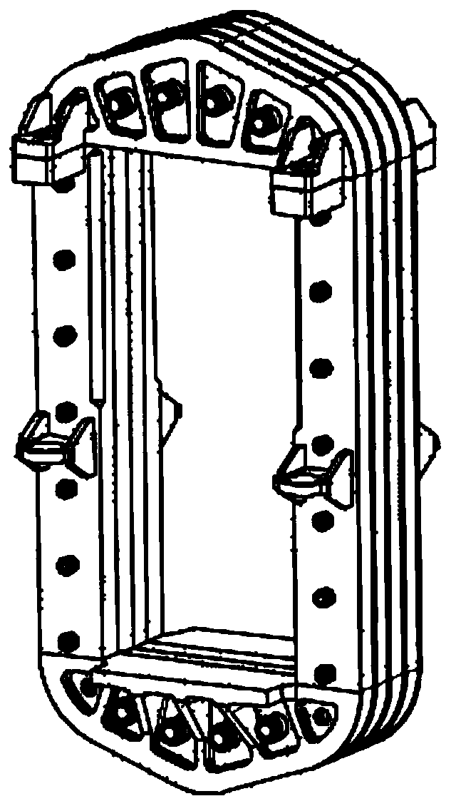 Posttensioning method for pretensioning of heavy prestressed structures