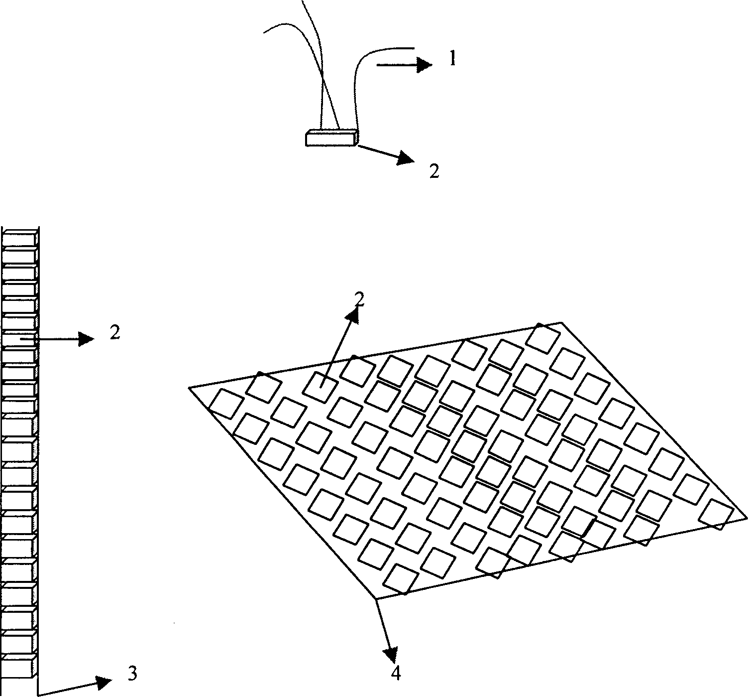 Assembled type compound array chip and its preparing method