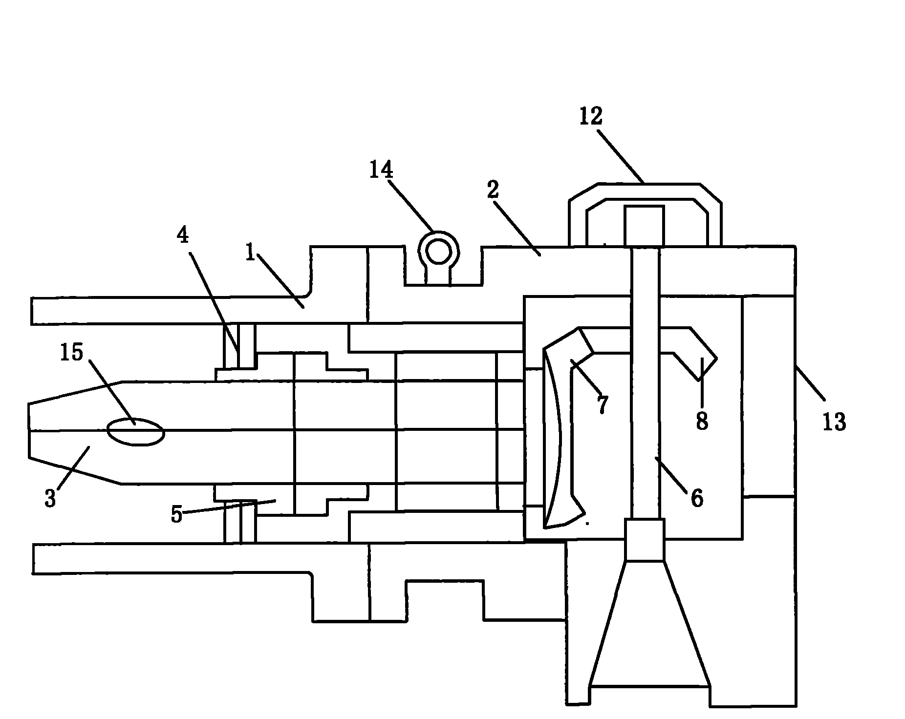 Boring and milling head