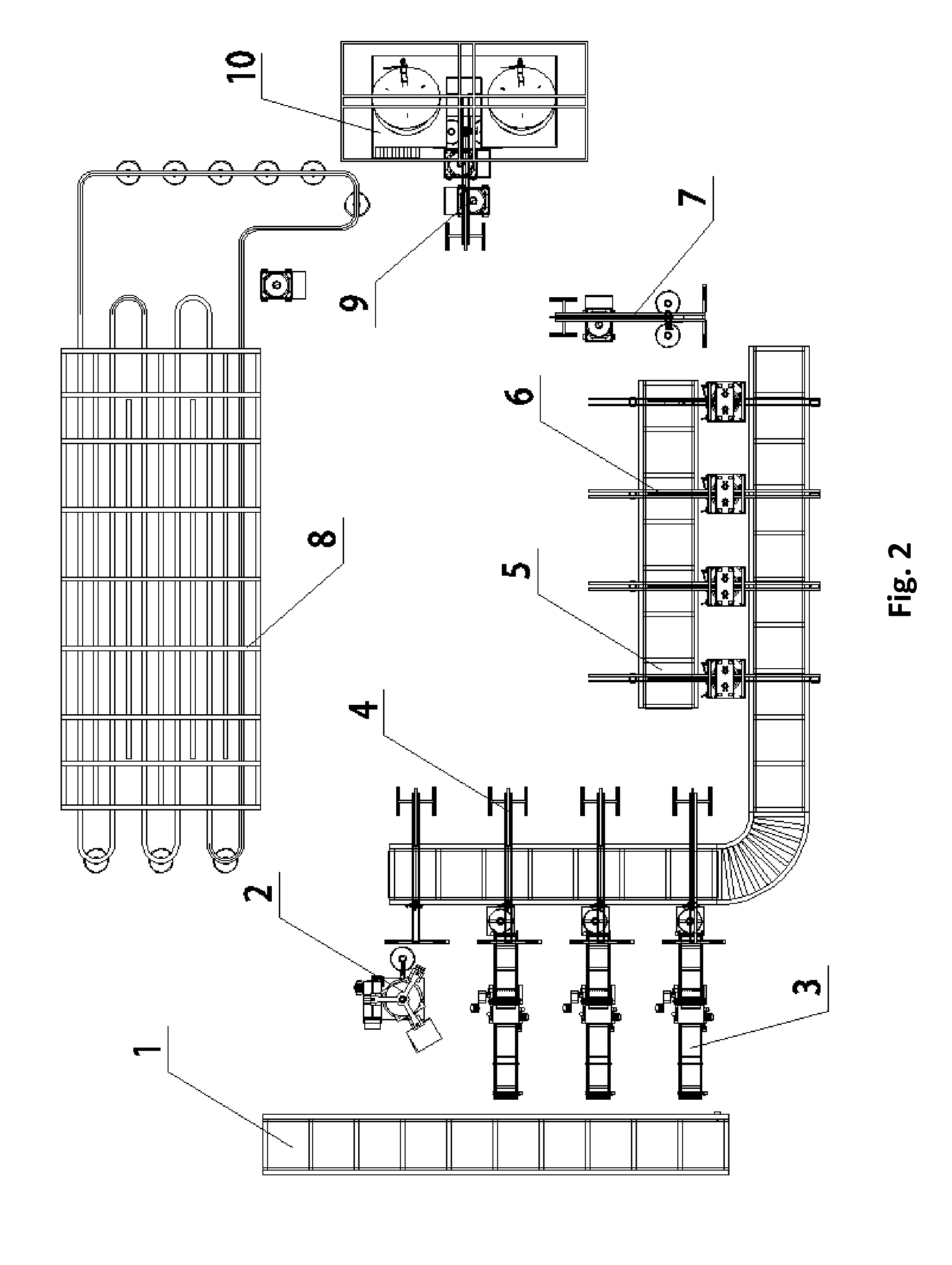 Chain, continuous and no-waste method for degumming and fiber-separating the ramie