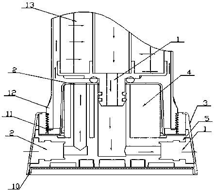 An improved design method for the base of a countertop water purifier using triz