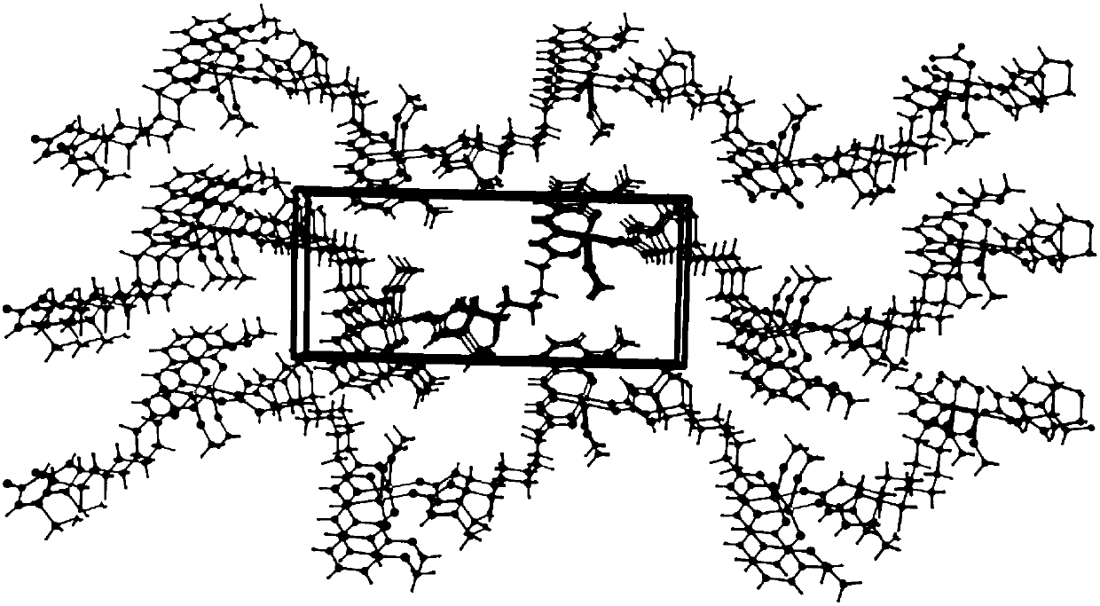 Copper complex based on biotin o-vanillin acylhydrazone derivative and synthesis method and application thereof