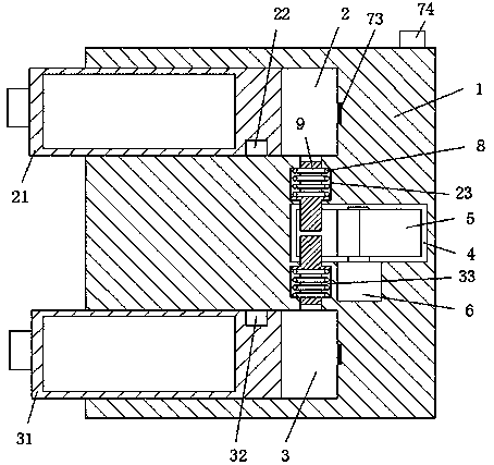 A locking device for logistics cargo boxes