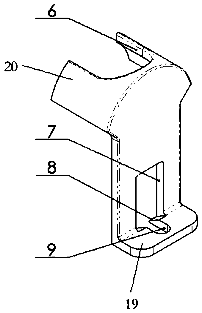 Auxiliary device for connector protection