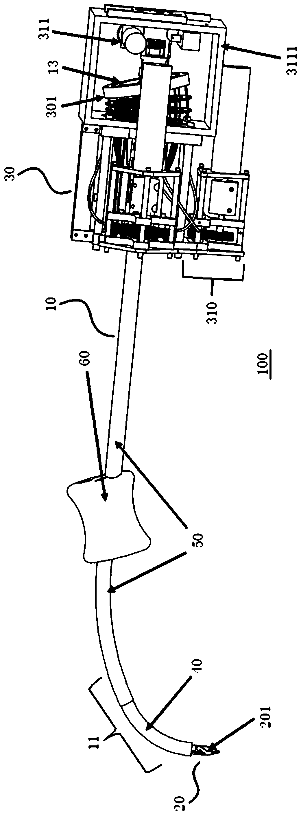 A modular flexible surgical tool system