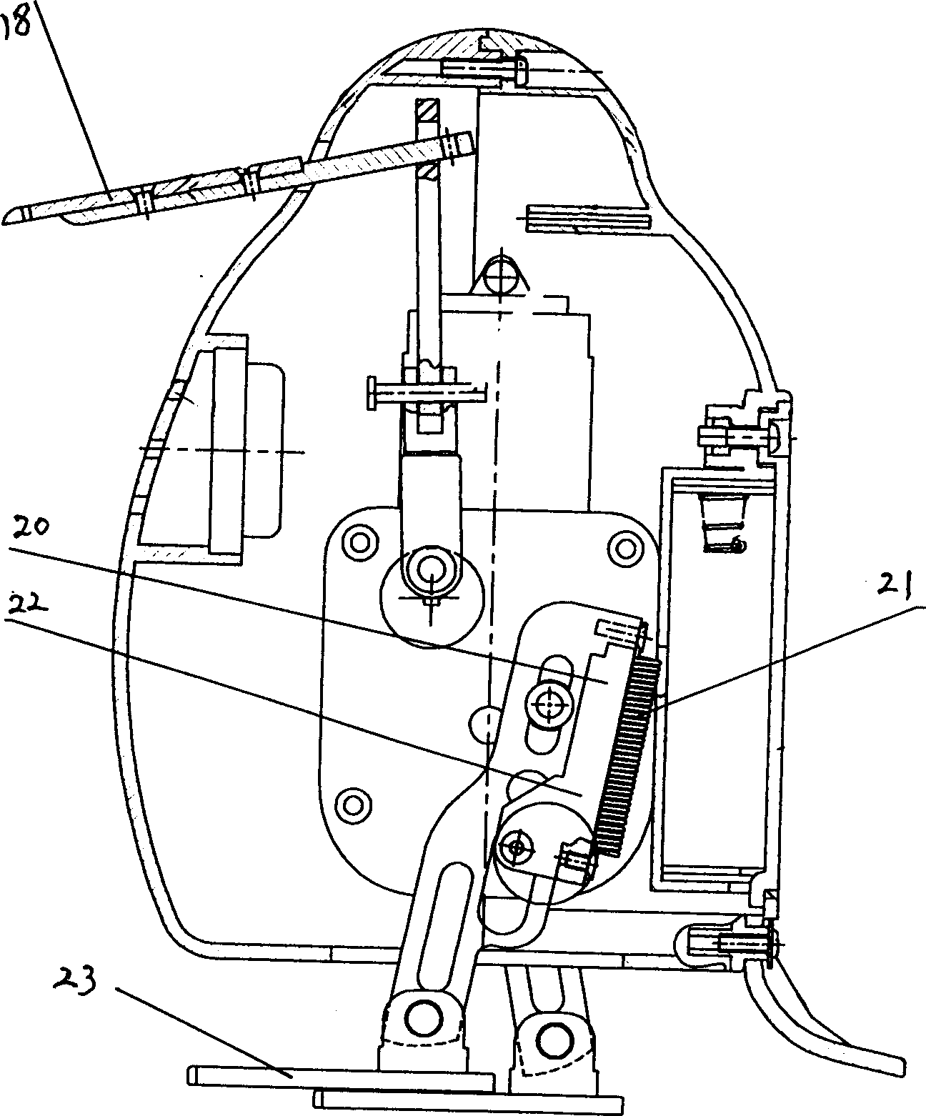 Driving device of toy