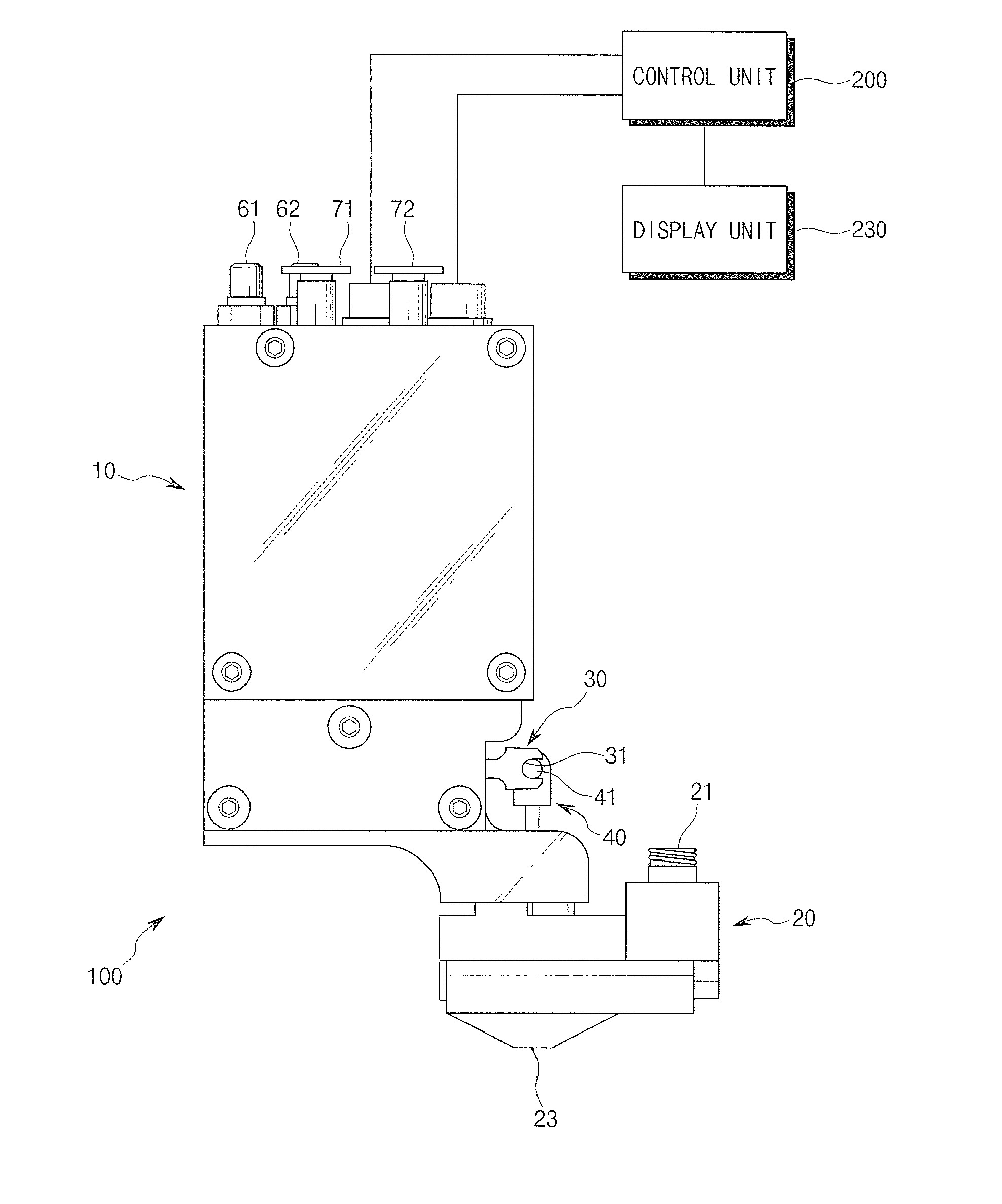 Operation number-counting piezoelectric dispenser