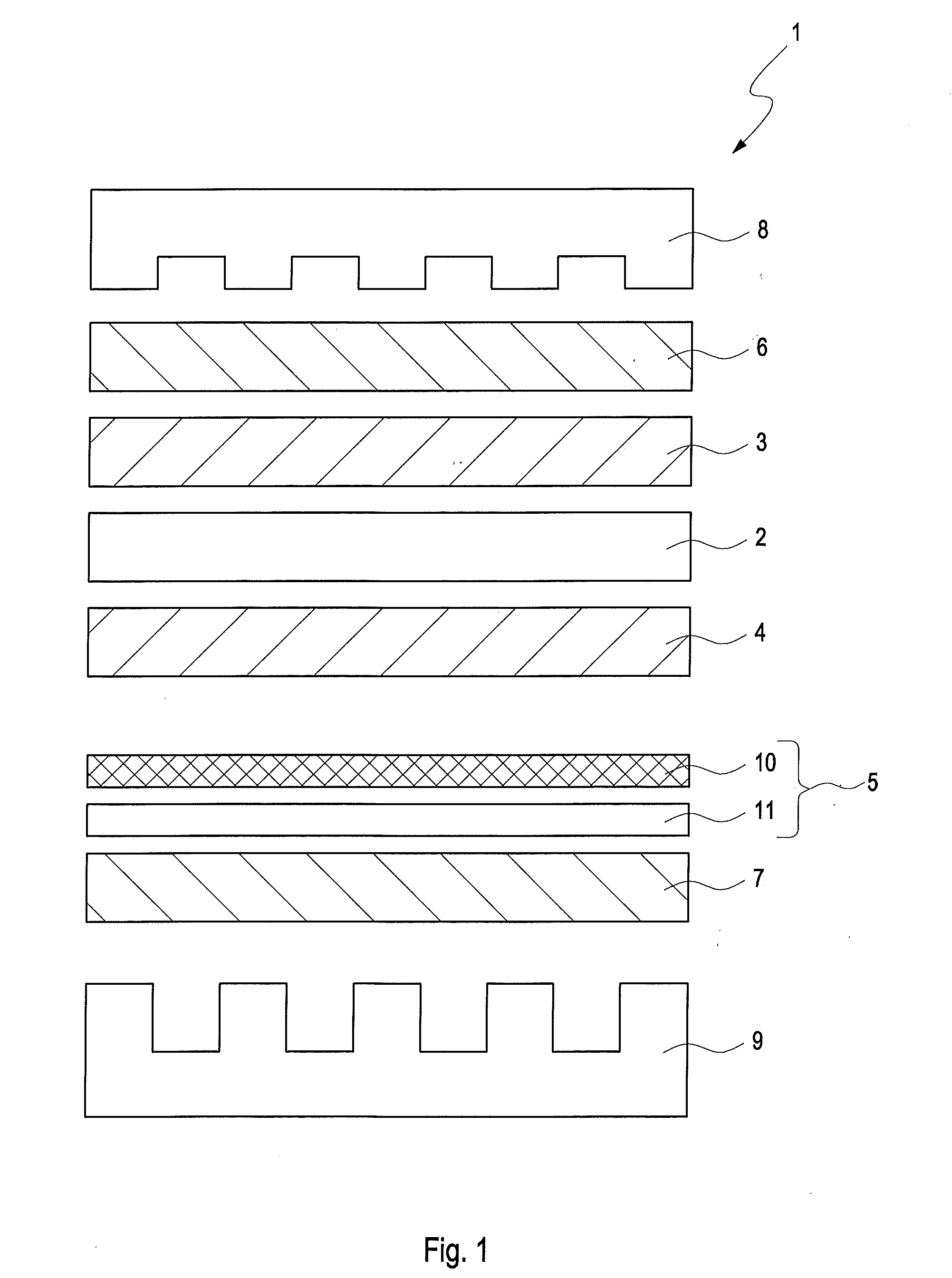 Fuel cell with selectively conducting anode