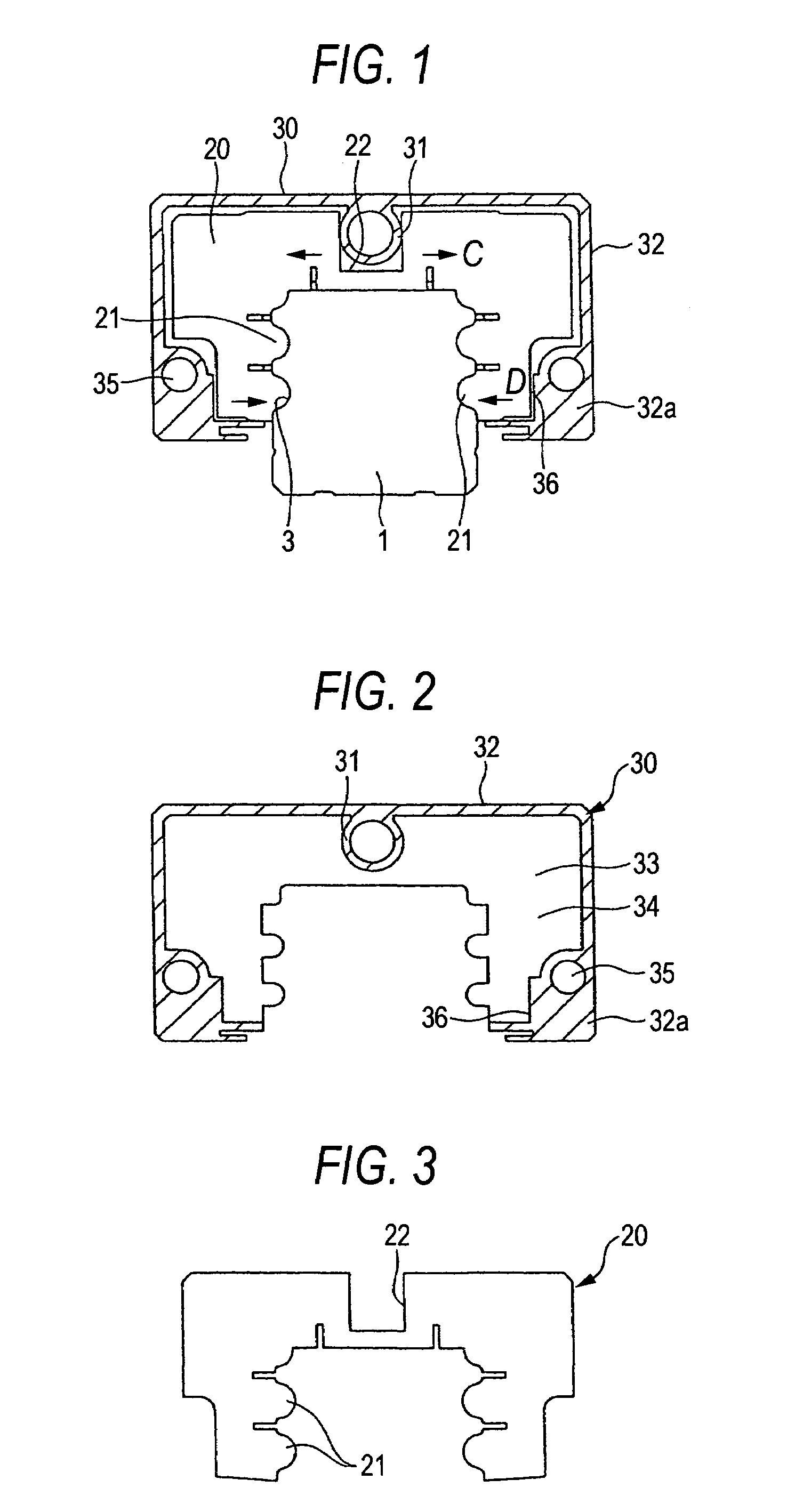 Linear guide bearing apparatus