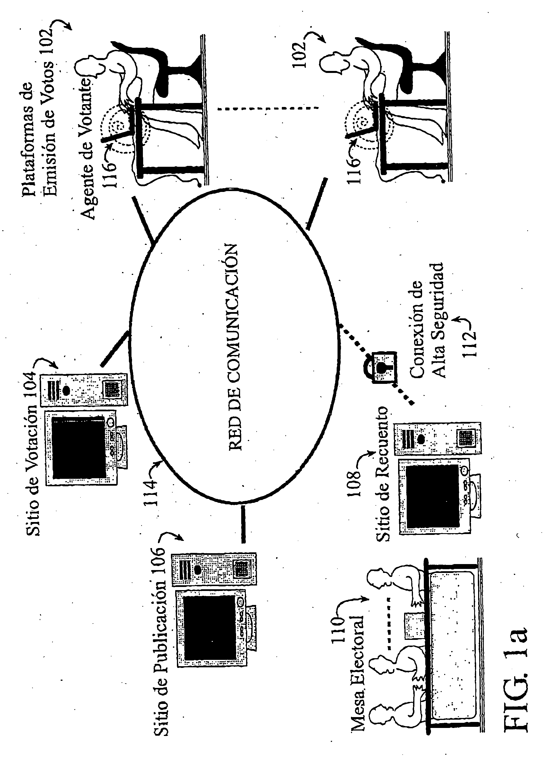 Secure remote electronic voting system and cryptographic protocols and computer programs employed