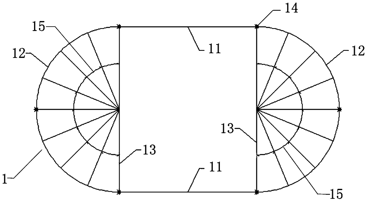 Large pier reinforcing steel positioning device and installation method thereof