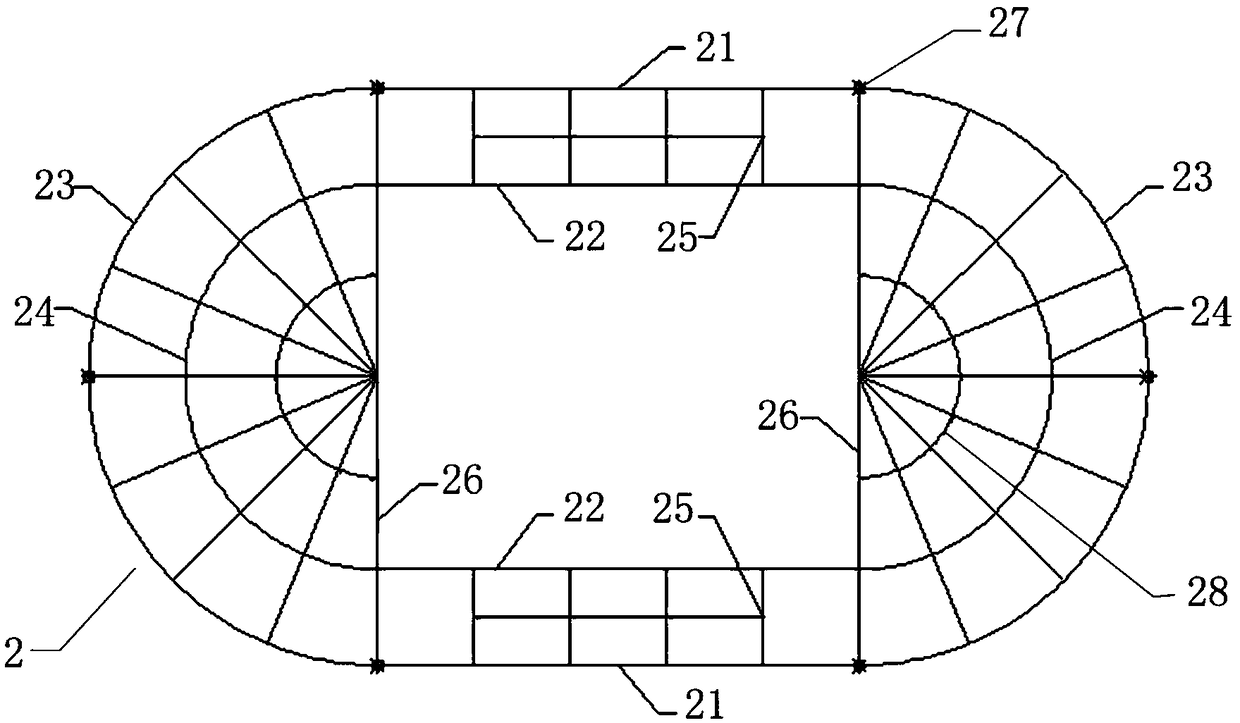 Large pier reinforcing steel positioning device and installation method thereof