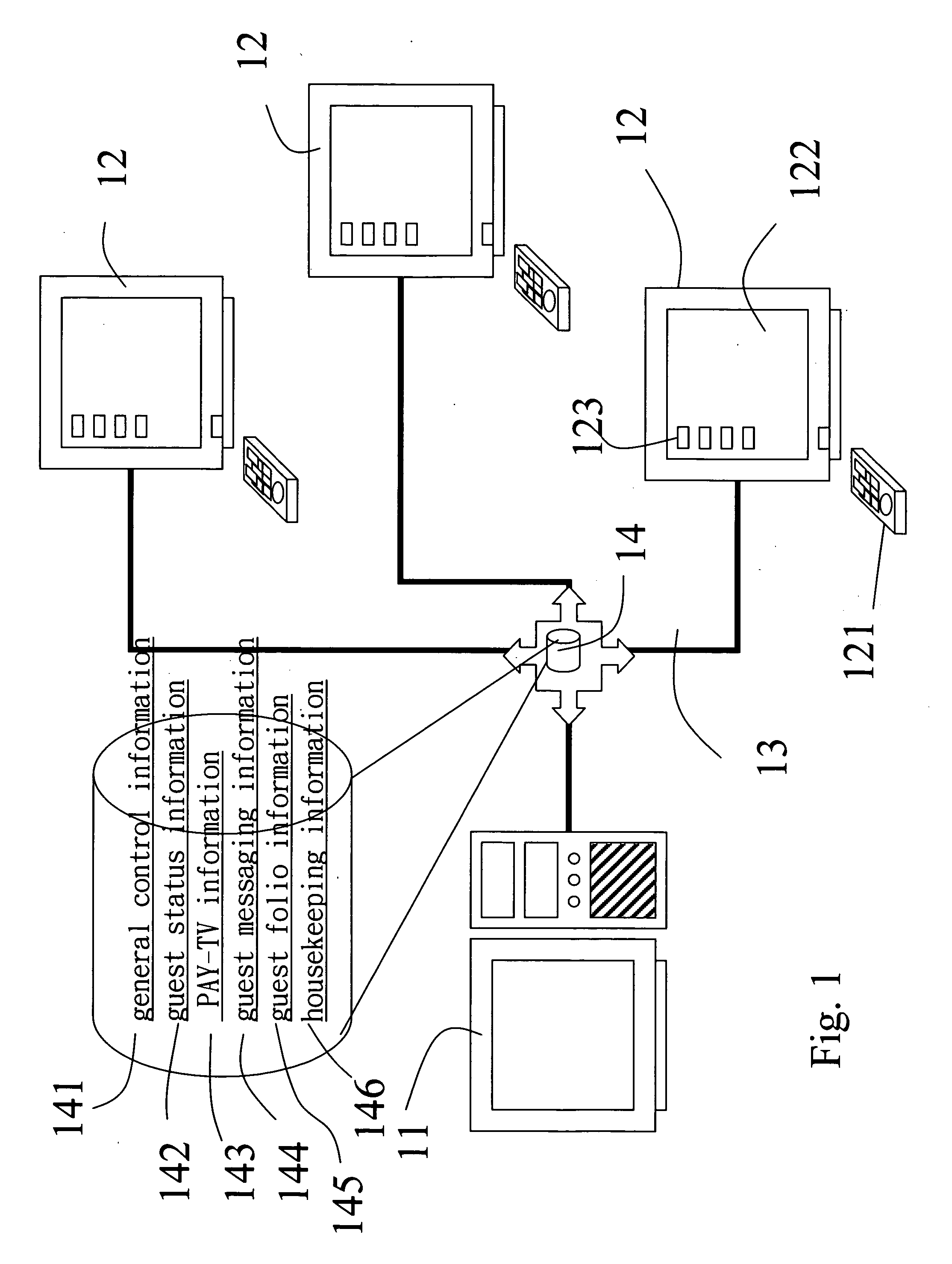 Hotel managing system and managing method thereof