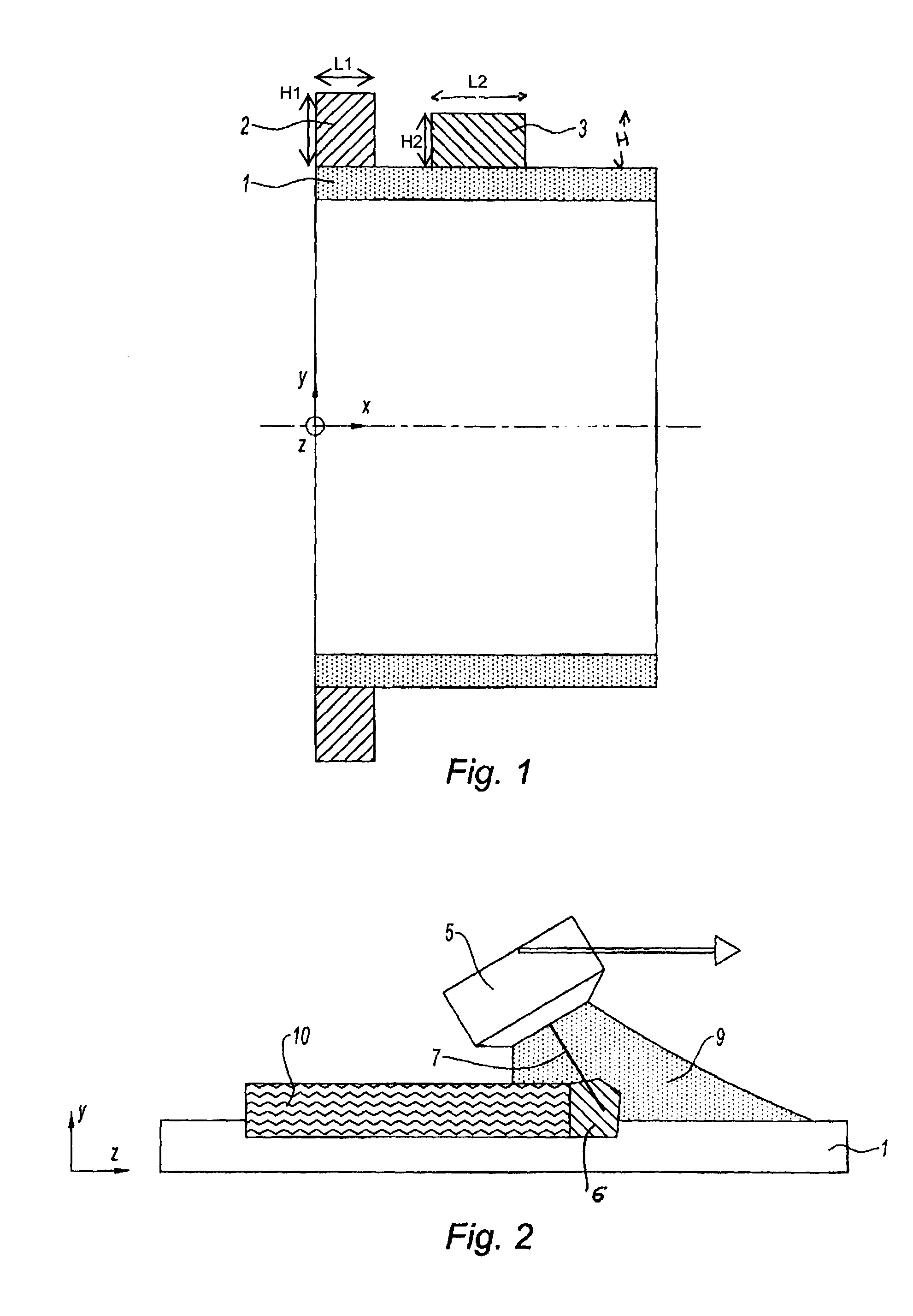 Manufacture of a portion of a metal part using the MIG method with pulsed current and wire