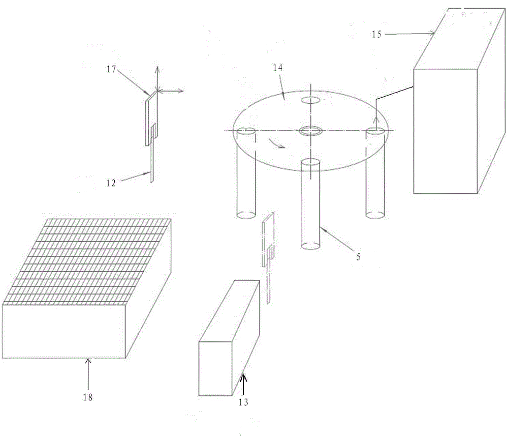 Dry chemical detection system of full-automatic urine detector