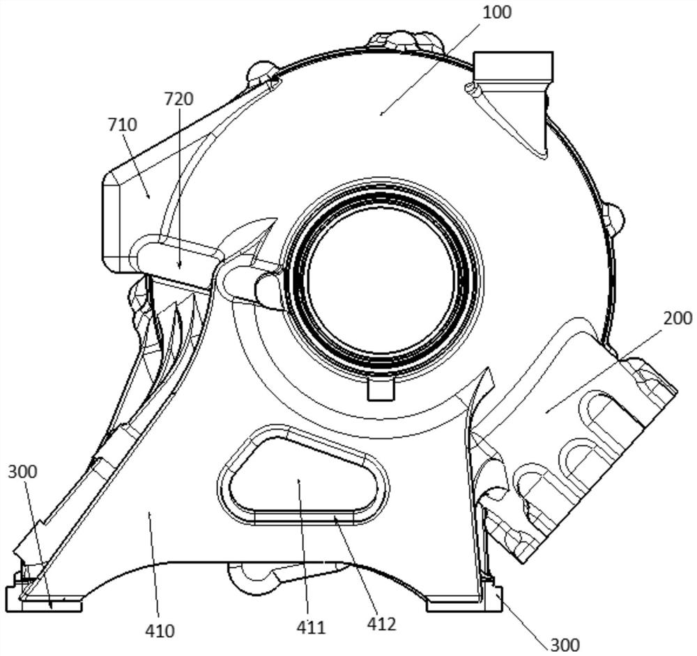 Tail reduction receiver and heavy duty tail reducer