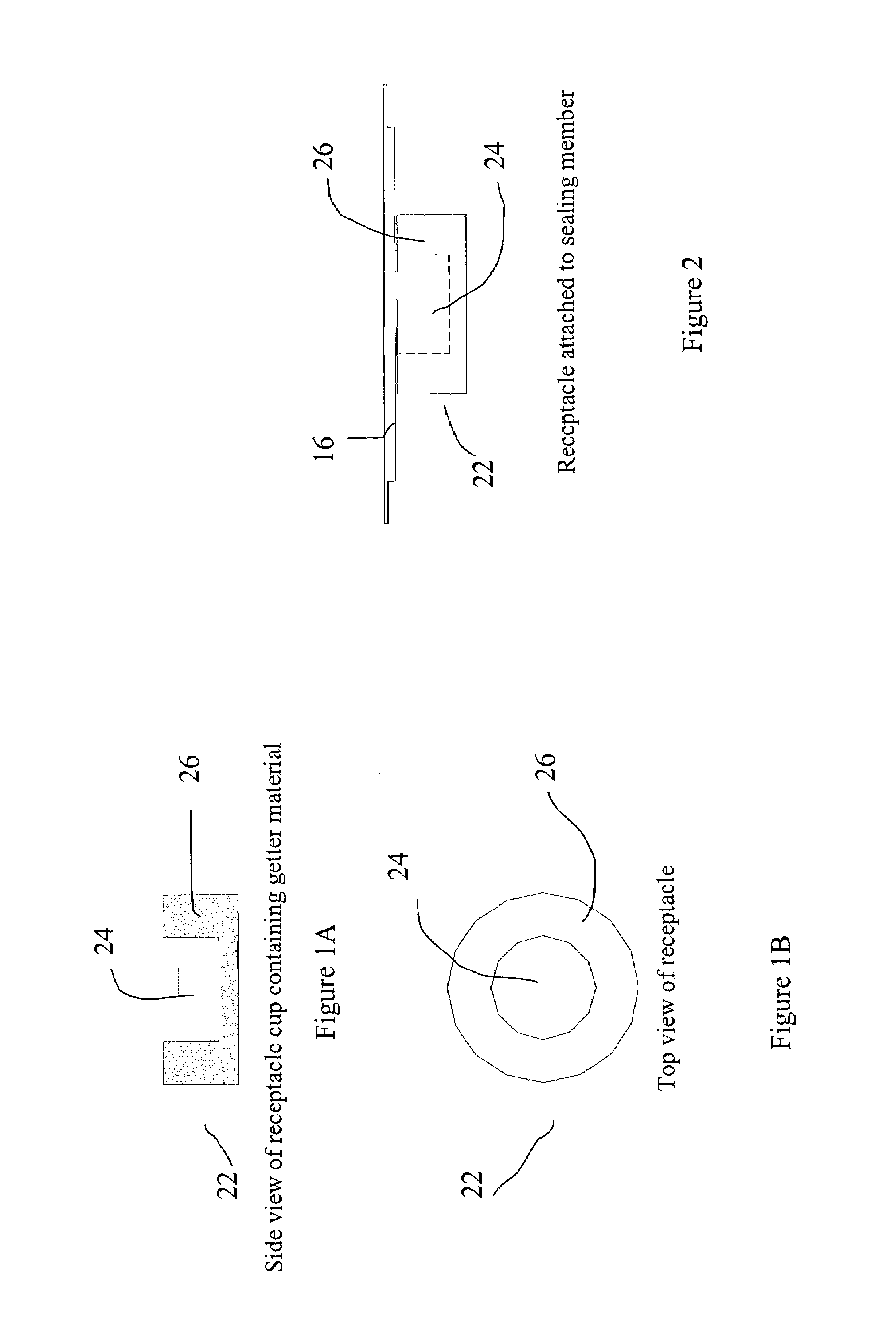 System and method for gettering gas-phase contaminants within a sealed enclosure