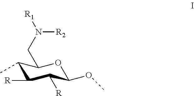 6-desoxy-6-amino-celluloses as soil release agents