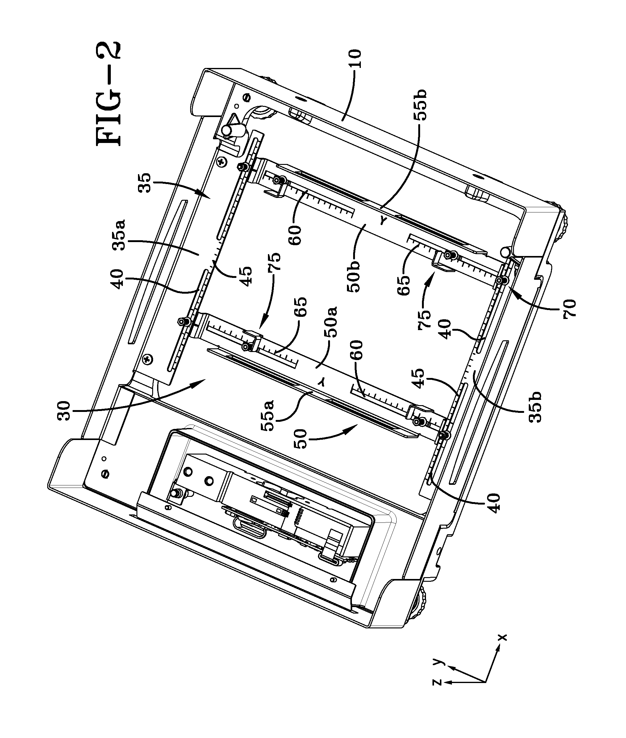 Adjustable scanner mounting assembly and method