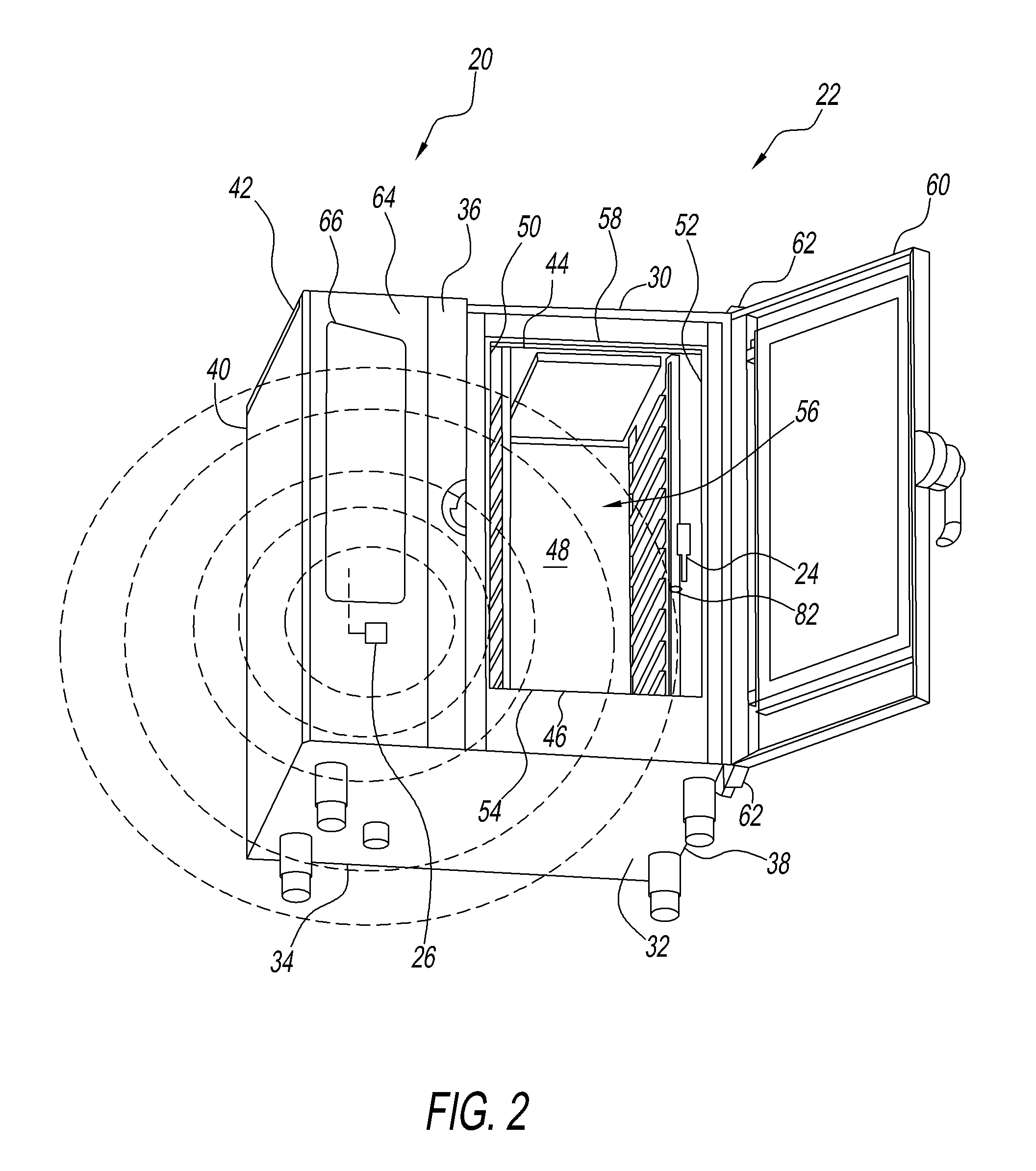 Continuously monitored core temperature sensor and method