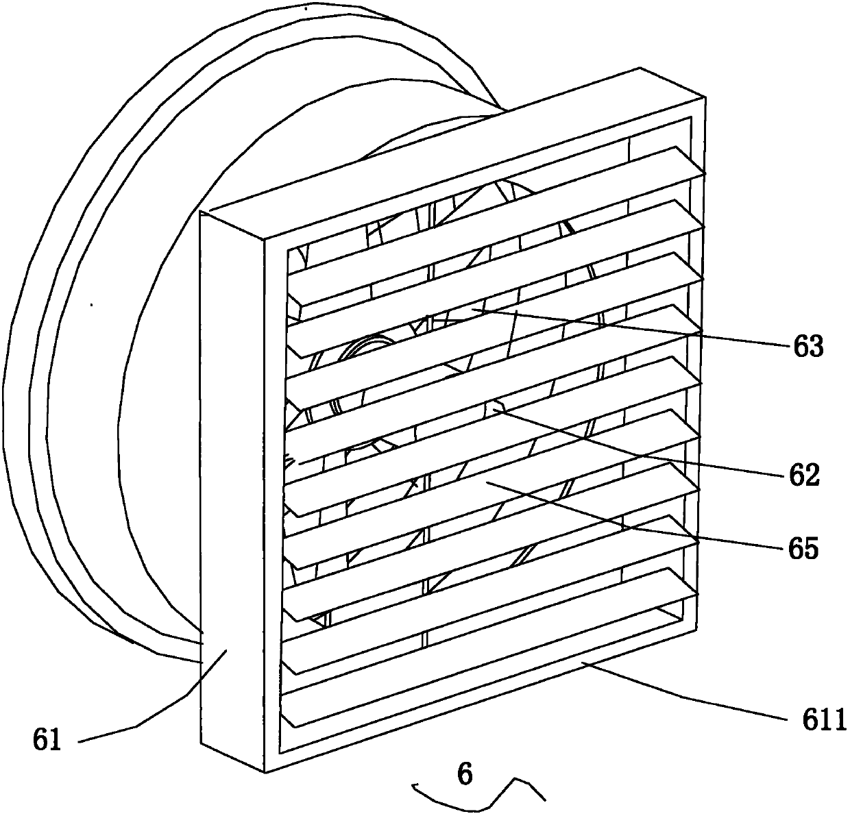 Negative-pressure fan