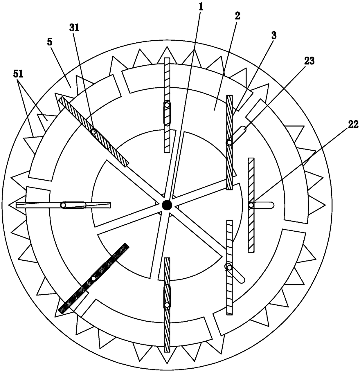 A positively loaded wind or hydroelectric generator