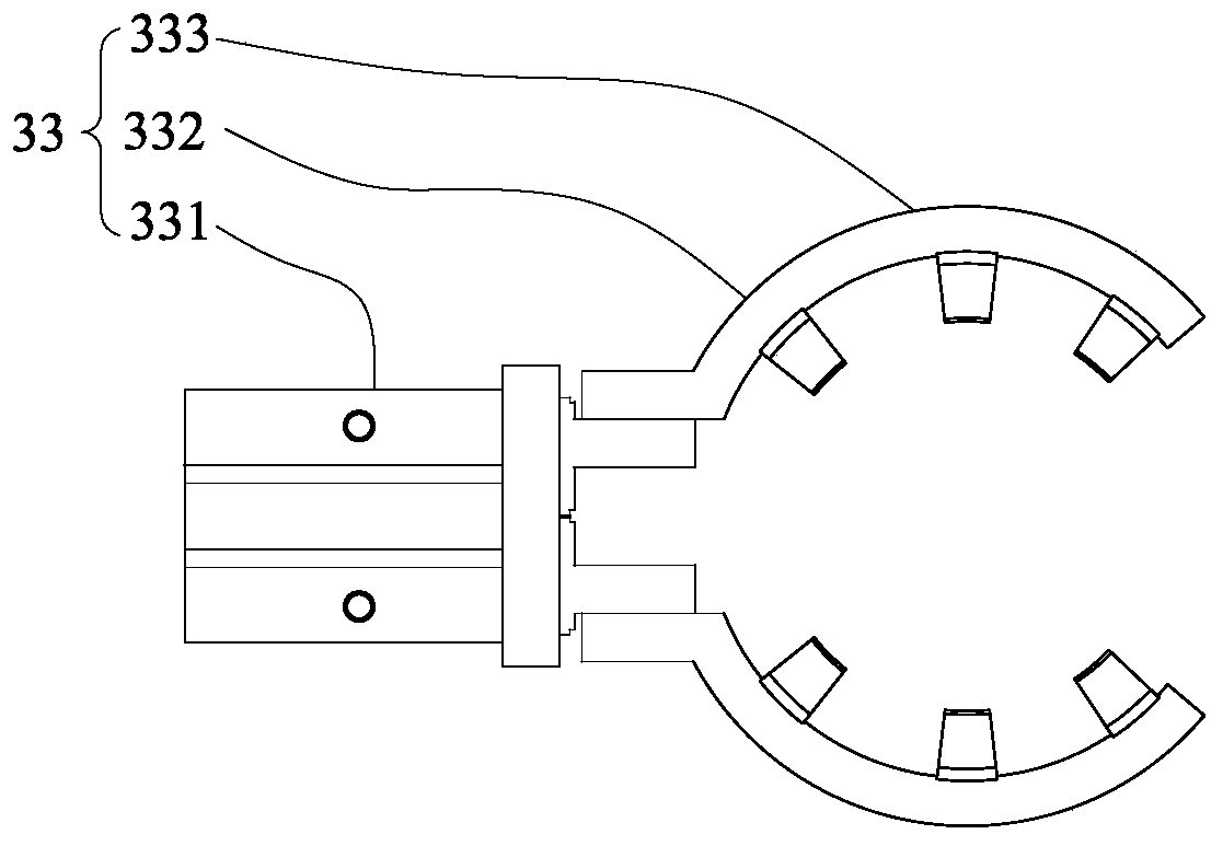 Short paper cup collecting device