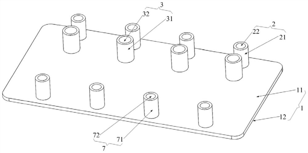 Micro-fluidic chip convenient for droplet tiling