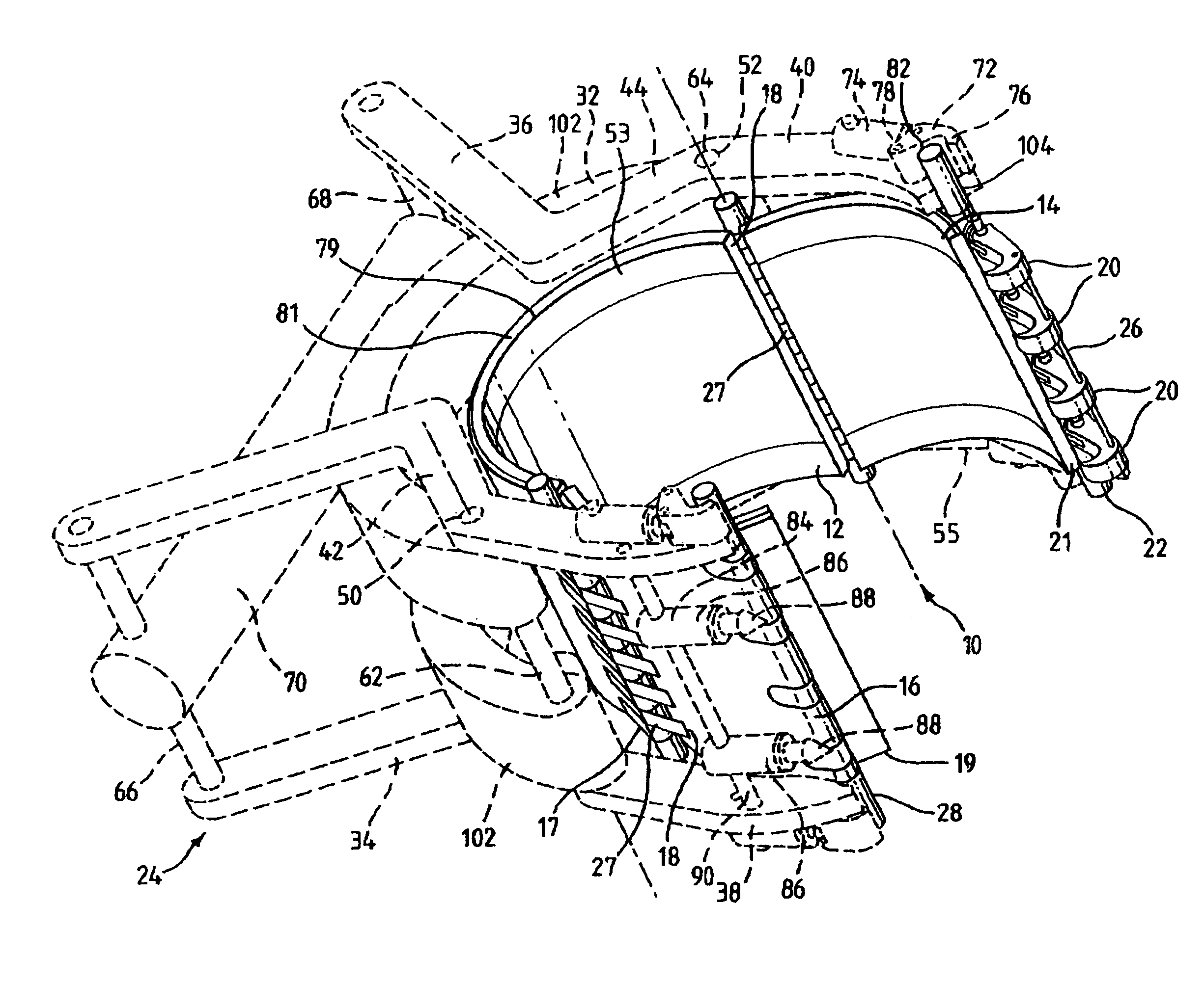 Apparatus for repairing an underwater pipe