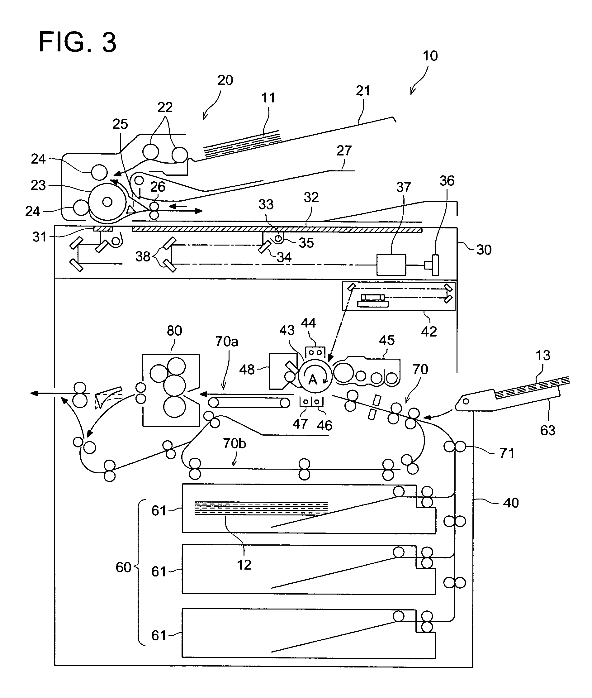 Print data transmitting apparatus, image forming system, printing condition setting method and printer driver program